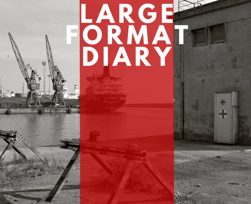 large format diary #01 settembre 2024