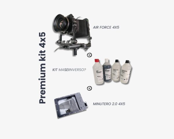 Premium kit 4x5: Air Force 4x5 + Minutero 2.0 4x5 + maseiiverso? reversal kit